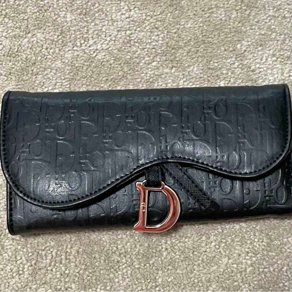 Black Clutch Wallet